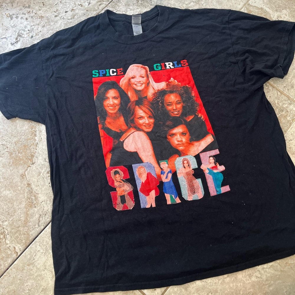 Spice girls vintage men shirt XL